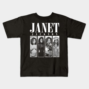 Janet Jackson Vintage Tour Concert Kids T-Shirt